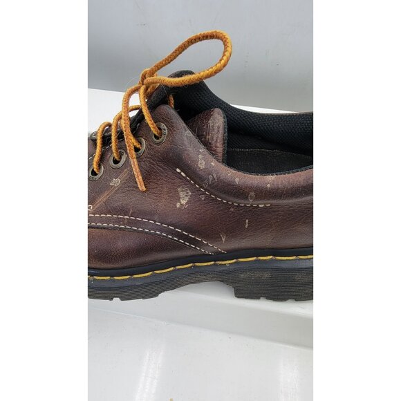 Vintage Dr. Martens 9369 Brown Low Top Chunky Shoes Mens Size 7 Womens Size 8 - Picture 8 of 12